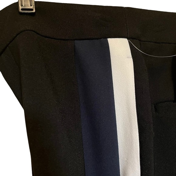 RACHEL Rachel Roy NWT Side Stripe Cropped High Rise Dress Pants Black Size 2 - Picture 9 of 13